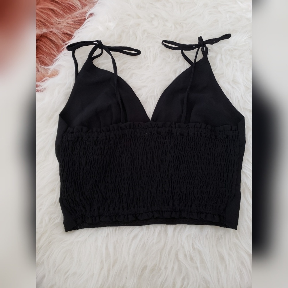 Tied Strap Basic Top - Picture 2 of 5